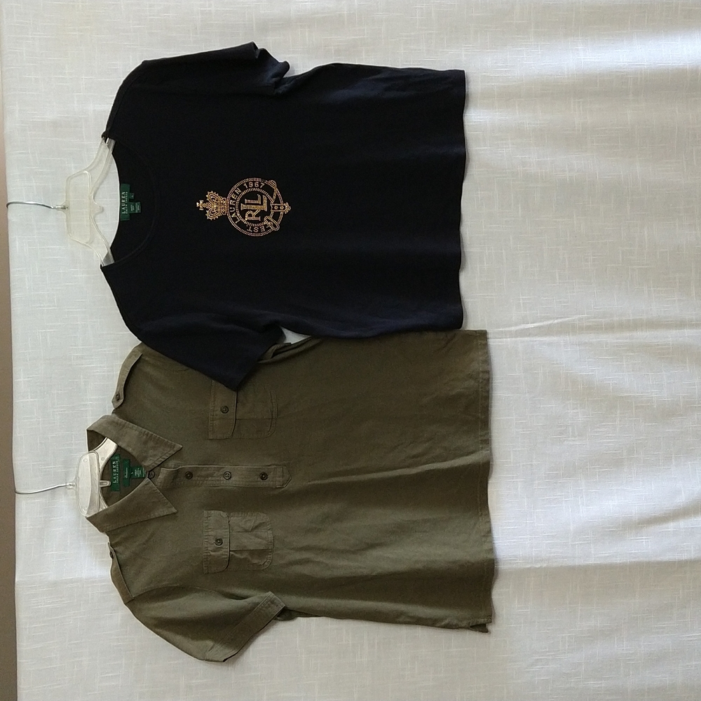 Ralph lauren short sleeve tee shirts size large bundle